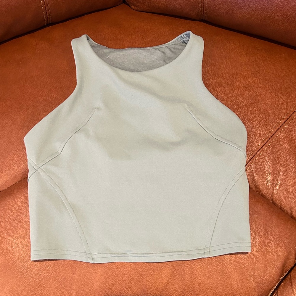 Lululemon Sleeveless Tank Top Women’s Green Blue Workout Shirt